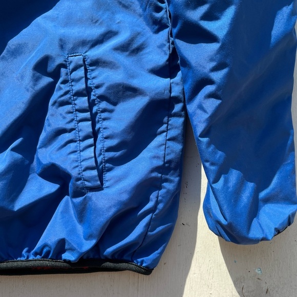Kid's Vintage REI Jacket Blue Solid L Camp Hike Light Packable Lined Fleece - Picture 7 of 14